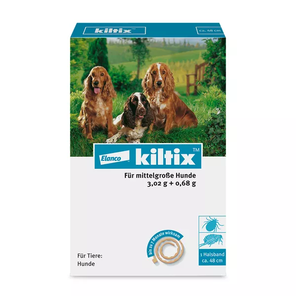 Kiltix Halsband für mittelgroße Hunde 1 St