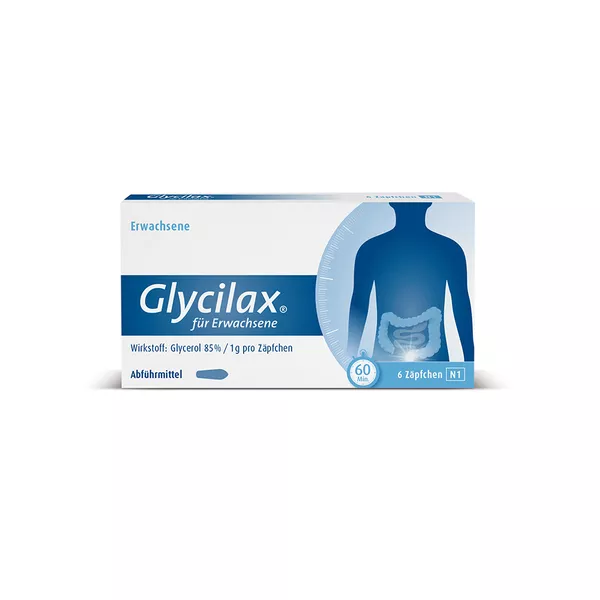Glycilax Suppositorien für Erwachsene 6 St