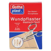 Gothaplast Wundpflaster elastisch 1mx6cm 1 St