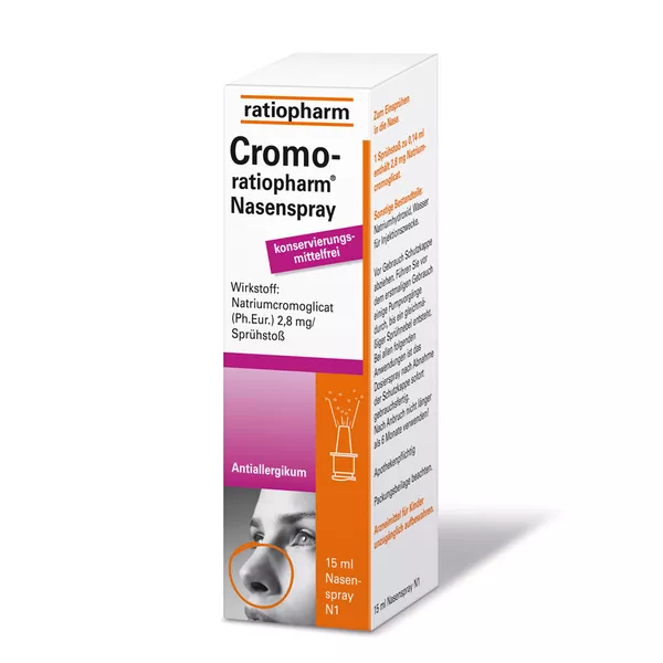 Cromo ratiopharm Nasenspray konservierungsmittelfrei 15 ml
