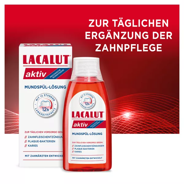 LACALUT Aktiv Mundspül-Lösung 300 ml