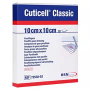 Cuticell Classic Wundgaze 10x10 cm 10 St
