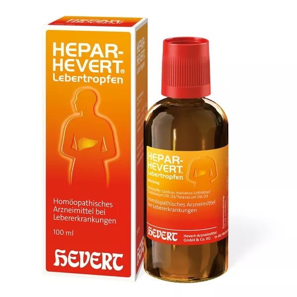 Hepar Hevert Lebertropfen, 100 ml