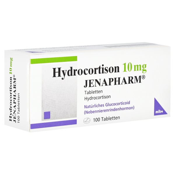 Hydrocortison 10 mg Jenapharm Tabletten 100 St