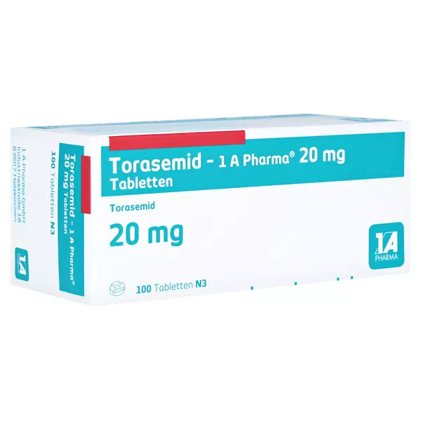 Torasemid-1a Pharma 20 mg Tabletten 100 St