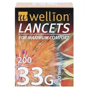 Wellion Lancets 33 G 200 St