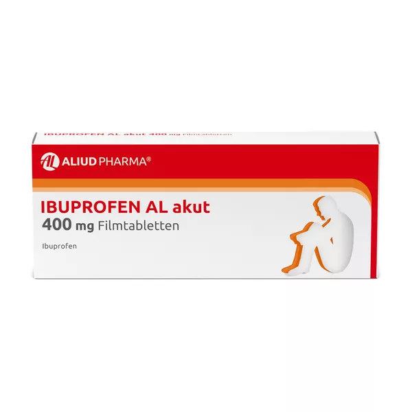 Ibuprofen AL akut 400 mg Filmtabletten, 20 St.
