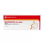Produktabbildung: Ibuprofen AL akut 400 mg Filmtabletten