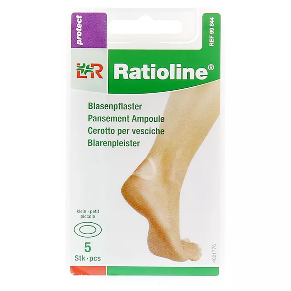Ratioline Protect Blasenpflaster 3,8x6 c 5 St