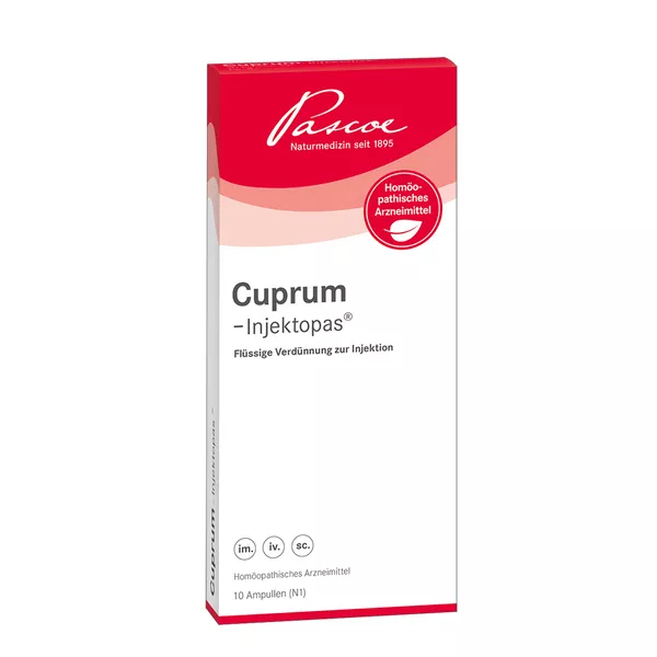 Cuprum - Injektopas 10X2 ml