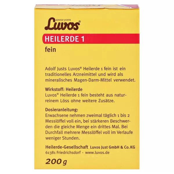 Luvos-Heilerde 1 fein Pulver 200 g