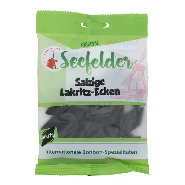 Seefelder Salzige Lakritz-ecken KDA 100 g