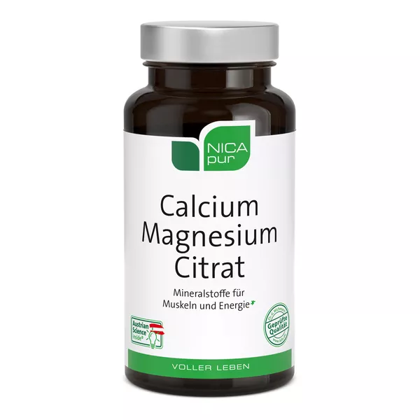 Nicapur Calcium Magnesium Citrat Kapseln 60 St