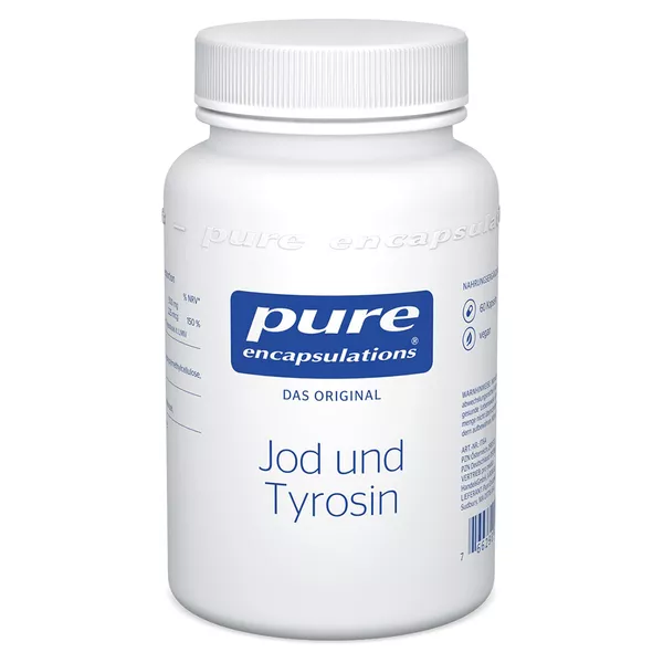 pure encapsulations Jod und Tyrosin 60 St