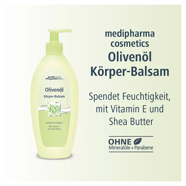medipharma cosmetics Olivenöl Körper-Balsam Spender 500 ml