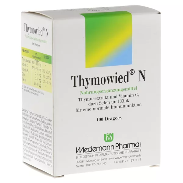 Thymowied N Dragees 100 St