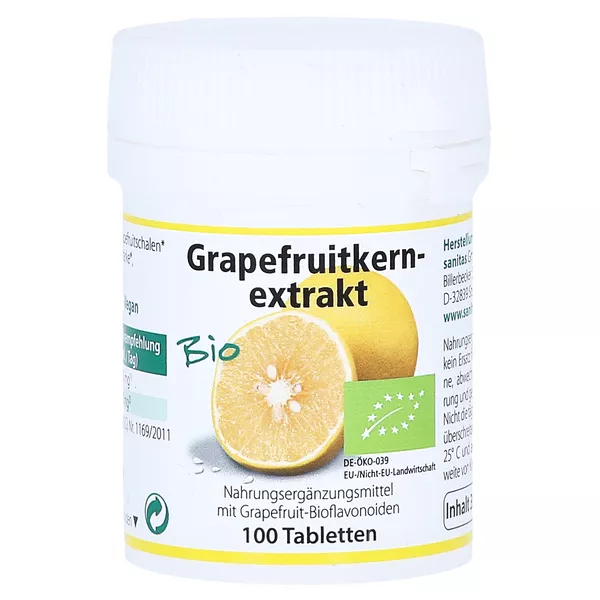 Grapefruit KERN Extrakt Bio Tabletten 100 St