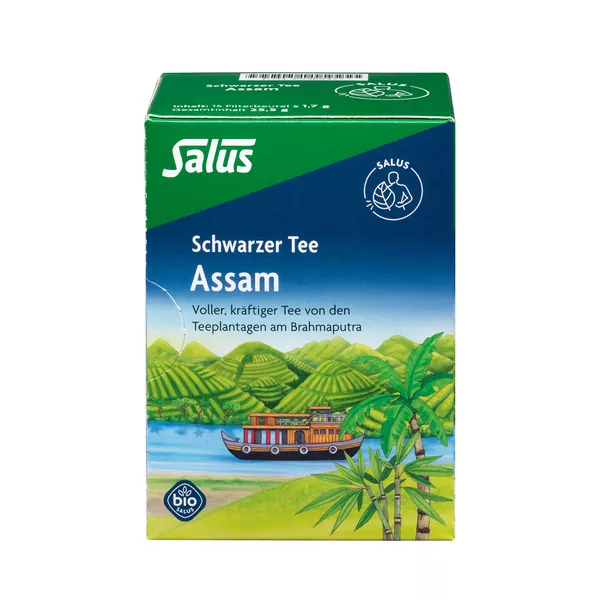 Assam Schwarzer Tee Bio Salus Filterbeut, 15 St.