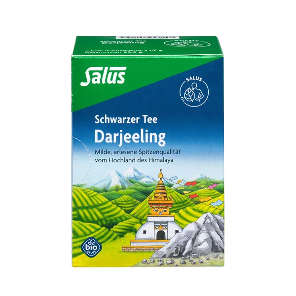 Darjeeling Schwarzer Tee Bio Salus Filte, 15 St.