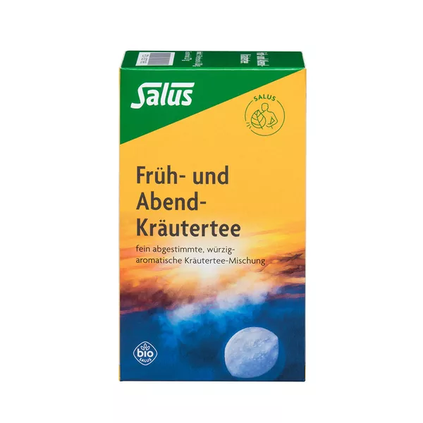 Früh- UND Abend-kräutertee Bio Salus Fil 15 St