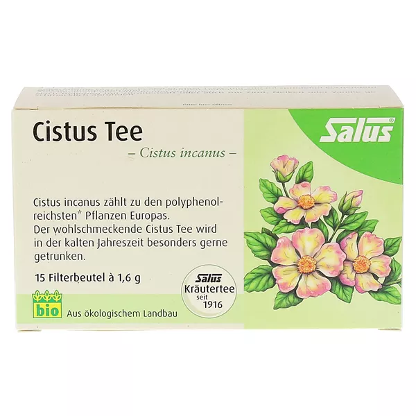 Cistus Kräutertee Bio Salus Filterbeutel, 15 St.