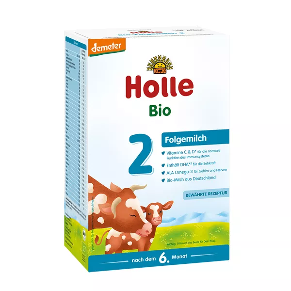 Holle Bio Säuglings Folgemilch 2 600 g