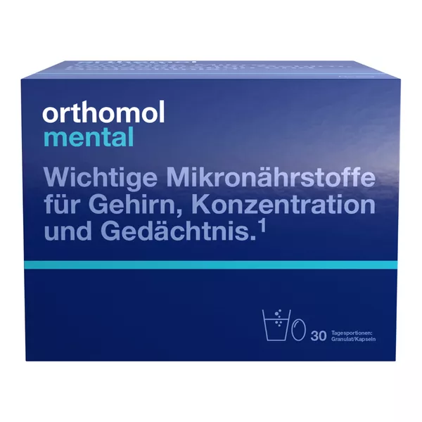 Orthomol Mental Granulat/Kapseln 30 St