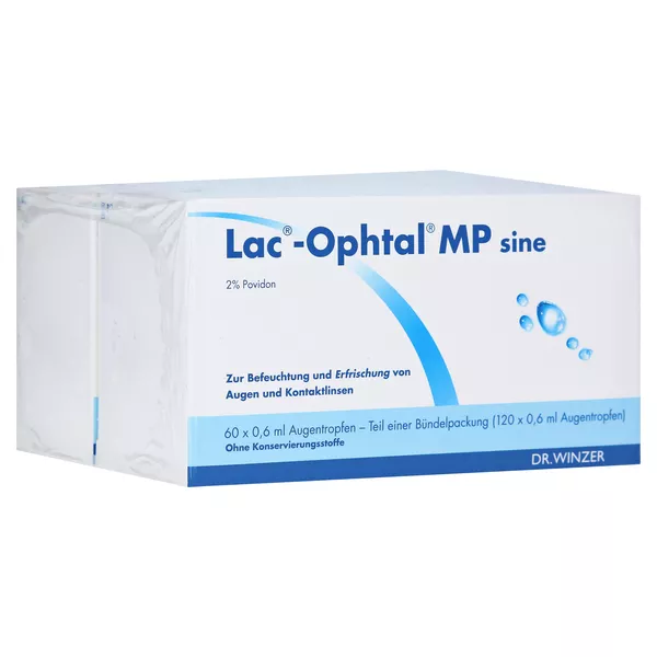 LAC Ophtal MP sine Augentropfen 120X0,6 ml
