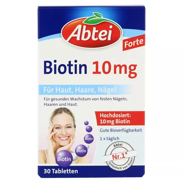 Abtei Biotin 10 mg Tabletten, 30 St.