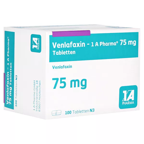Venlafaxin-1a Pharma 75 mg Tabletten 100 St