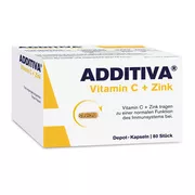 Produktabbildung: Additiva Vitamin C Zink Kapseln