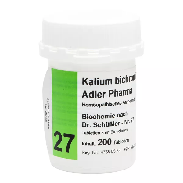 Biochemie Adler 27 Kalium bichrom D 12 T 200 St