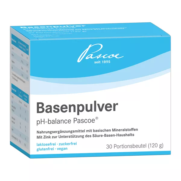 Basenpulver pH-balance Pascoe 30X4 g