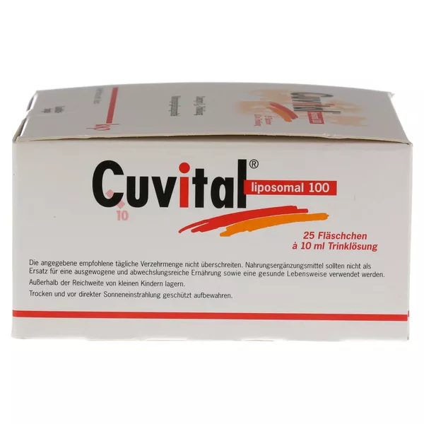 Cuvital Liposomal 100 25X10 ml