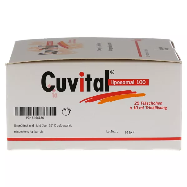 Cuvital Liposomal 100 25X10 ml