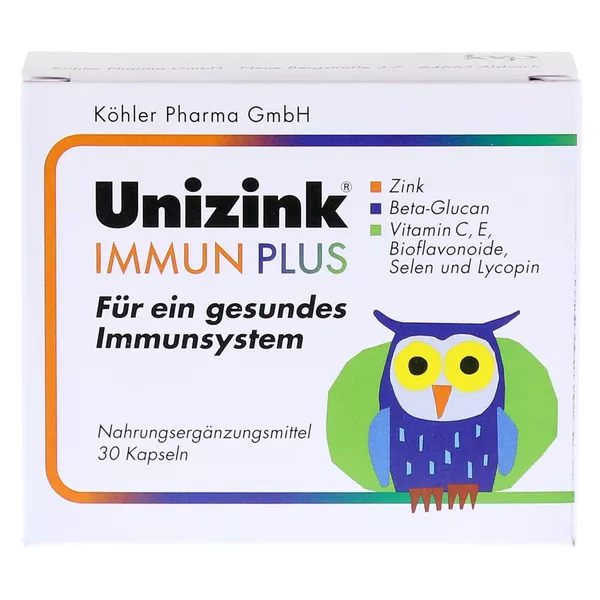 Unizink Immun Plus 1X30 St
