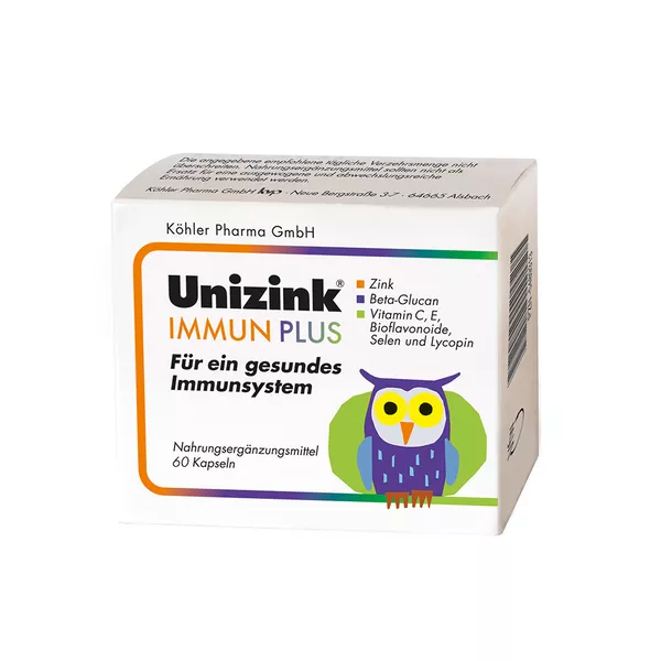 Unizink Immun Plus 1X60 St