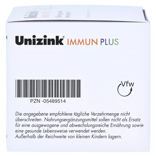 Unizink Immun Plus 1X90 St