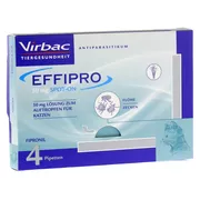 Effipro 50 mg zum Auftropfen für Katzen 4 St