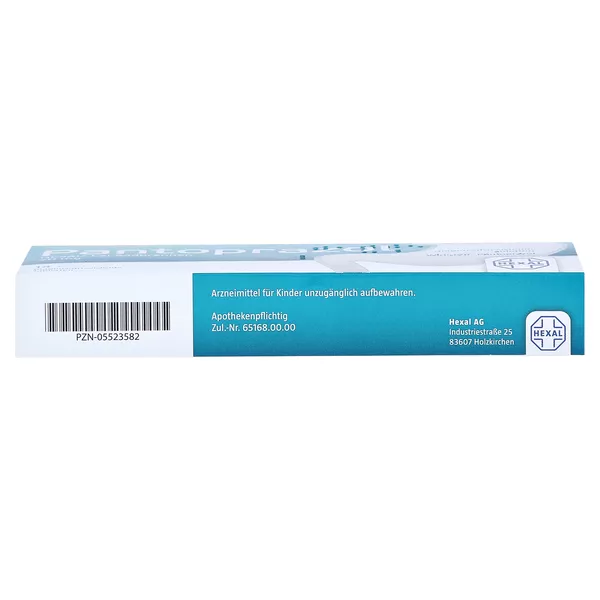 Pantoprazol HEXAL bei Sodbrennen 20 mg, 14 St.