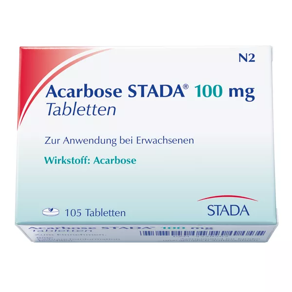 Acarbose Stada 100 mg Tabletten 120 St