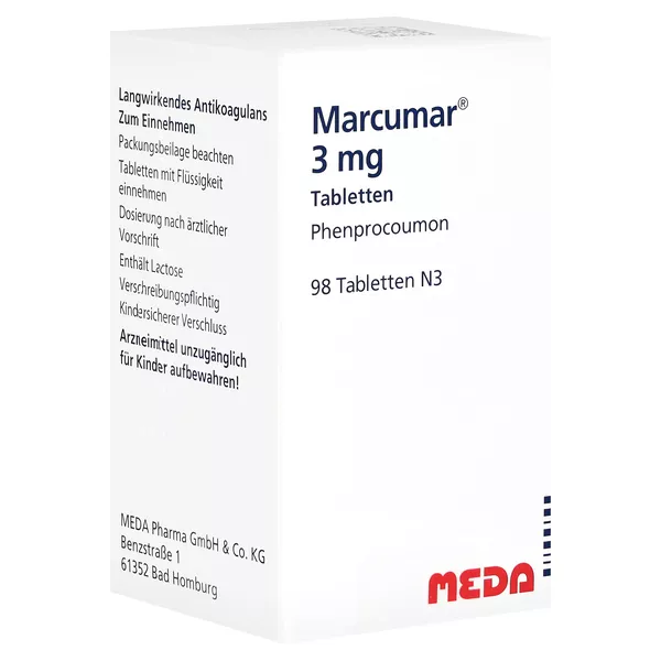 Marcumar Tabletten 98 St