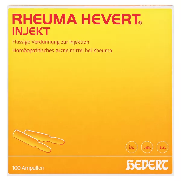 Rheuma Hevert Injekt Ampullen, 100 x 2 ml