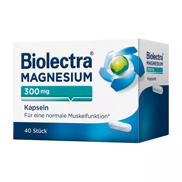 Biolectra Magnesium 300 mg Kapseln 40 St