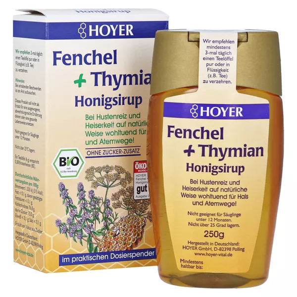 Hoyer Fenchel+thymian Honigsirup