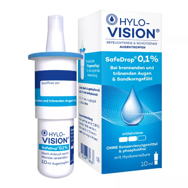 Hylo-Vision SafeDrop 0,1 % 10 ml
