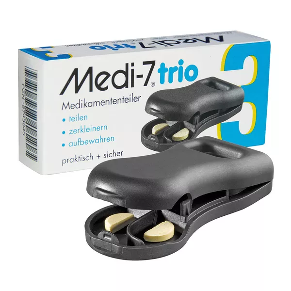 MEDI 7 trio Tablettenteiler grau 1 St