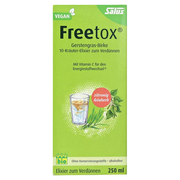 Freetox Gerstengras-birke 10-kräuter-eli 250 ml