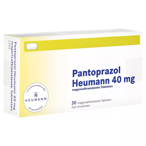 PANTOPRAZOL Heumann 40 mg magensaftres.Tabletten 30 St