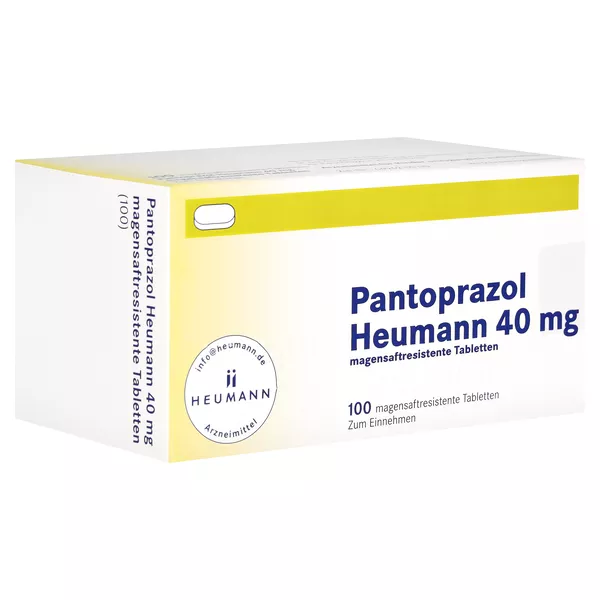 PANTOPRAZOL Heumann 40 mg magensaftres.Tabletten 100 St